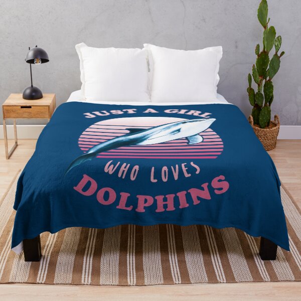 Item preview, Just A Girl Who Loves Dolphins designed and sold by TMBTM.