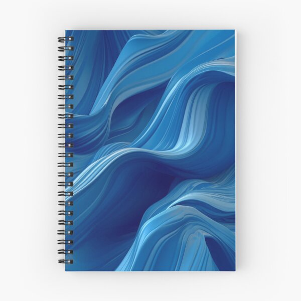 Item preview, Blue background texture made from smooth flowing designed and sold by isBotStore.