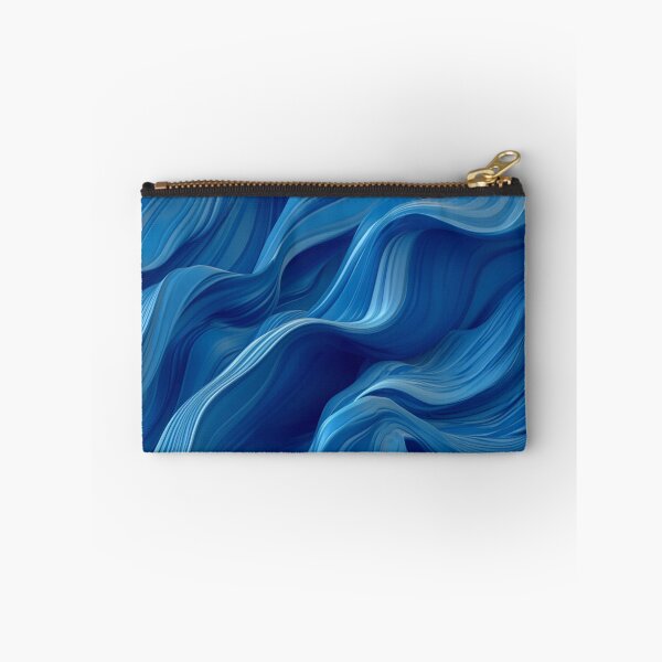Item preview, Blue background texture made from smooth flowing designed and sold by isBotStore.