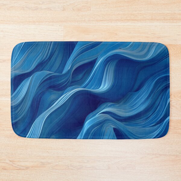 Item preview, Blue background texture made from smooth flowing designed and sold by isBotStore.