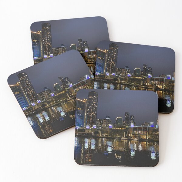 Item preview, Southbank at night designed and sold by Seasonsinprint.