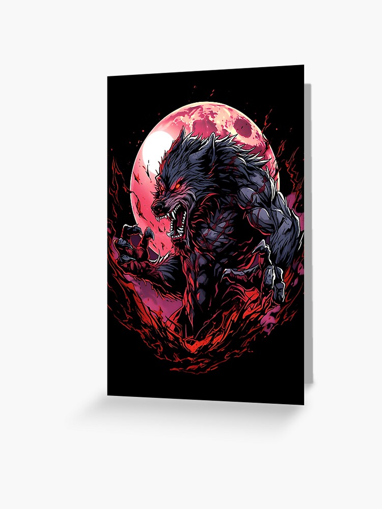 Loup-Garou Tableau - Horreur Artistique & Terre des Loups