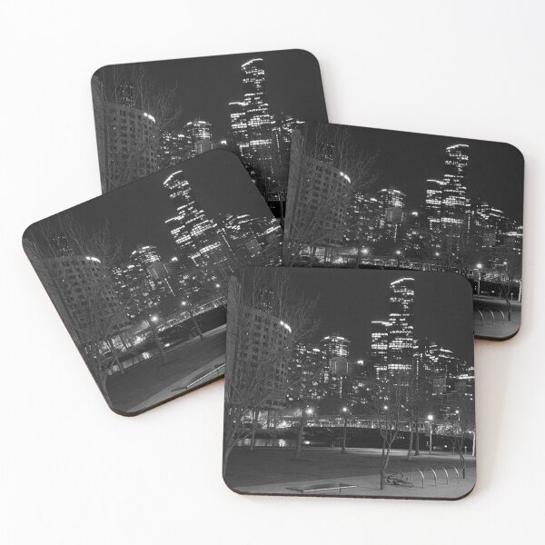 Item preview, Melbourne city at night designed and sold by Seasonsinprint.