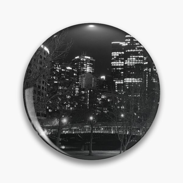 Item preview, Melbourne city at night designed and sold by Seasonsinprint.
