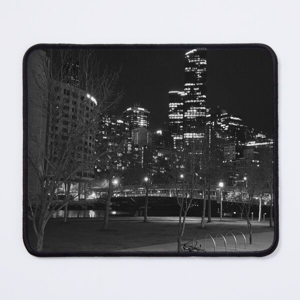 Item preview, Melbourne city at night designed and sold by Seasonsinprint.