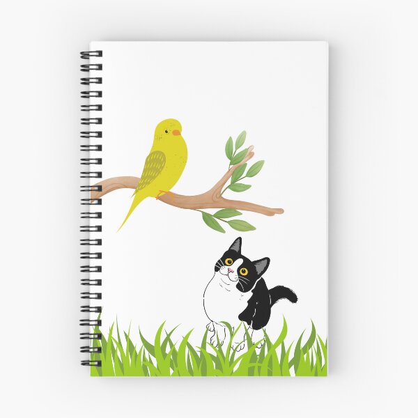 Item preview, A Cat And A Bird designed and sold by Designfs.