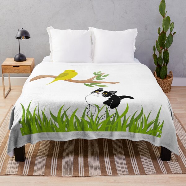 Item preview, A Cat And A Bird designed and sold by Designfs.