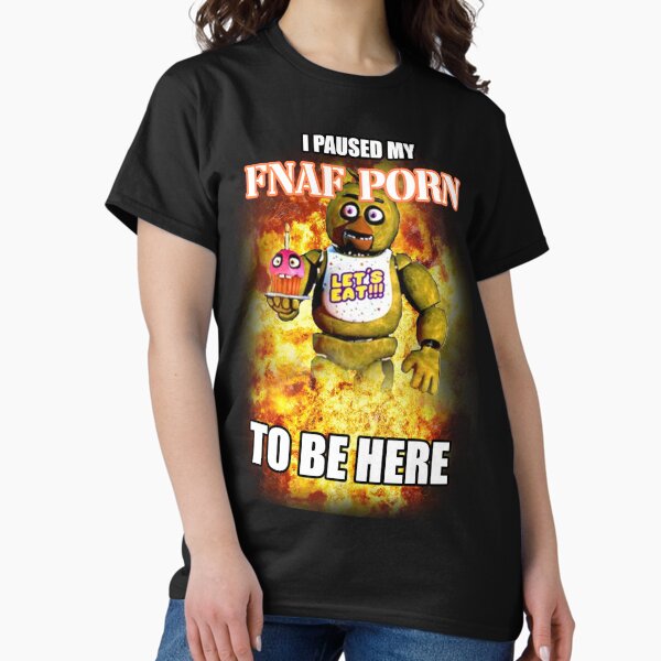 Artikel-Vorschau von Ich habe meinen Fnaf-Porno angehalten, um hier zu sein, designt und verkauft von InMyMentalEra.