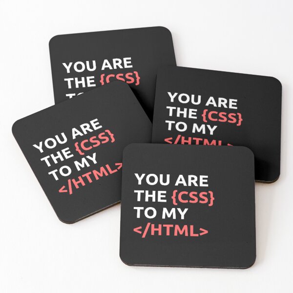 Item preview, You are the CSS to my HTML — Funny Computer Programmer  designed and sold by CROWNLIGHT.