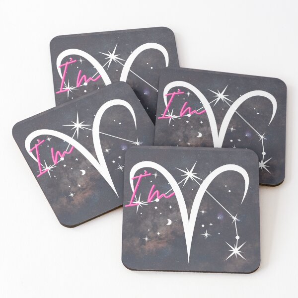 Item preview, Aries Zodiac Sign Essential Dark Background designed and sold by elearah1.