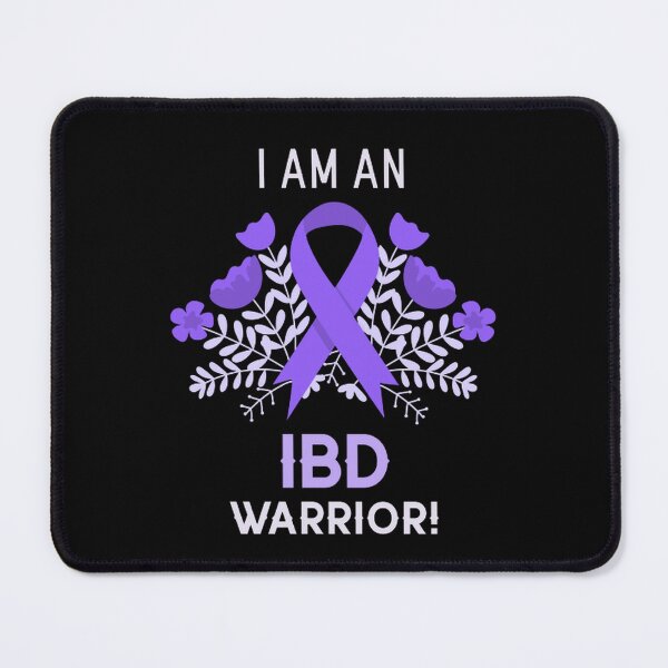 Item preview, I am an IBD warrior! - Support Crohns and colitis inflammatory bowel disease designed and sold by Rodayna Elnaggar.
