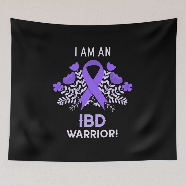Item preview, I am an IBD warrior!  - Support Crohns and colitis inflammatory bowel disease designed and sold by Rodayna Elnaggar.