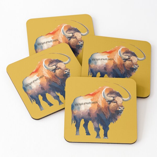 Item preview, Wild Spirit of North Dakota designed and sold by Pickmash.