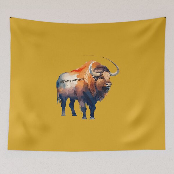 Item preview, Wild Spirit of North Dakota designed and sold by Pickmash.