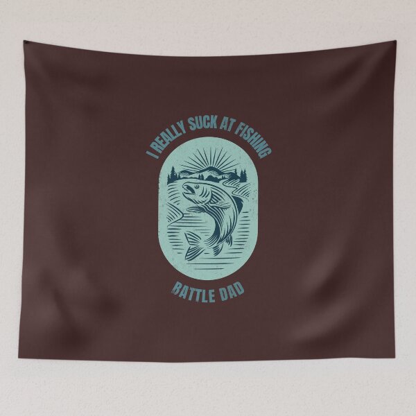 Item preview, I Really Suck At Fishing designed and sold by Battle-Dad-Tees.