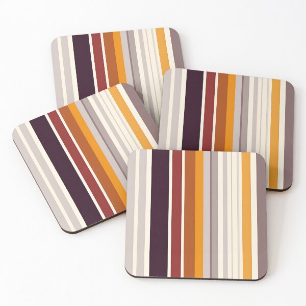 Item preview, Silver Retro Vertical Stripes Pattern designed and sold by Sturdust.