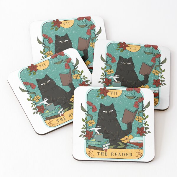 Item preview, Tarot card cat the reader designed and sold by Acim0.