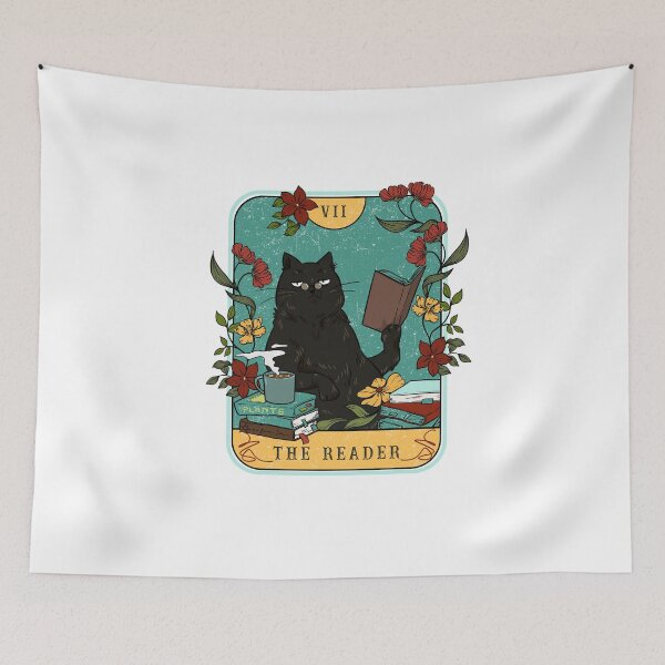 Item preview, Tarot card cat the reader designed and sold by Acim0.