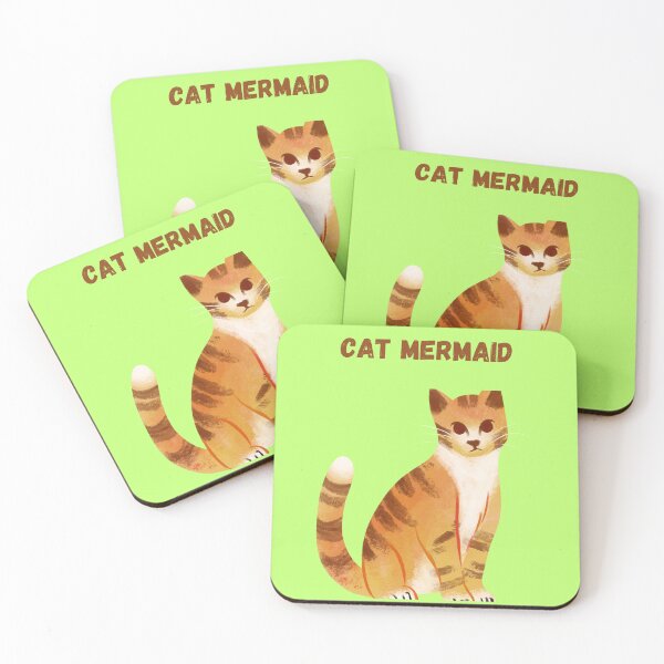 Item preview, cat mermaid designed and sold by Arulsanthosh.
