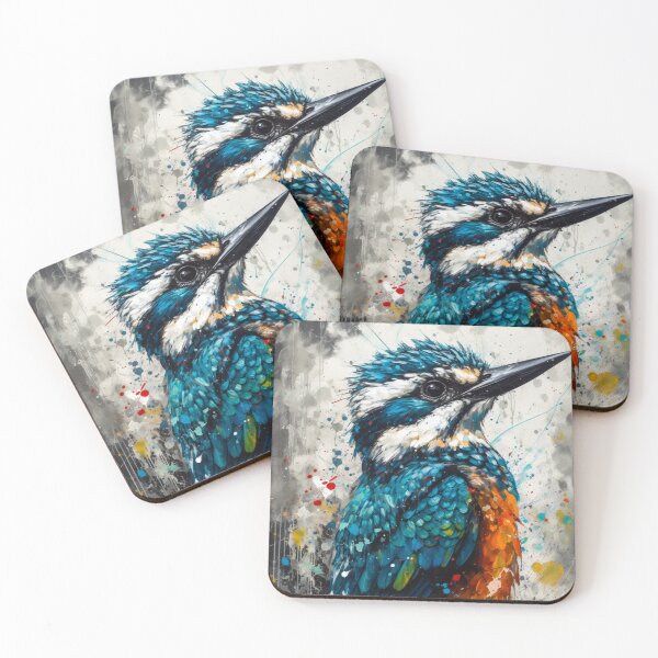Item preview, Colorful Bird print designed and sold by PaperieJennifer.