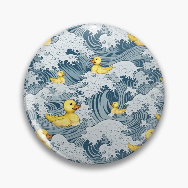 Item preview, Japanese Wave With Ducks designed and sold by Glenn Slingsby.