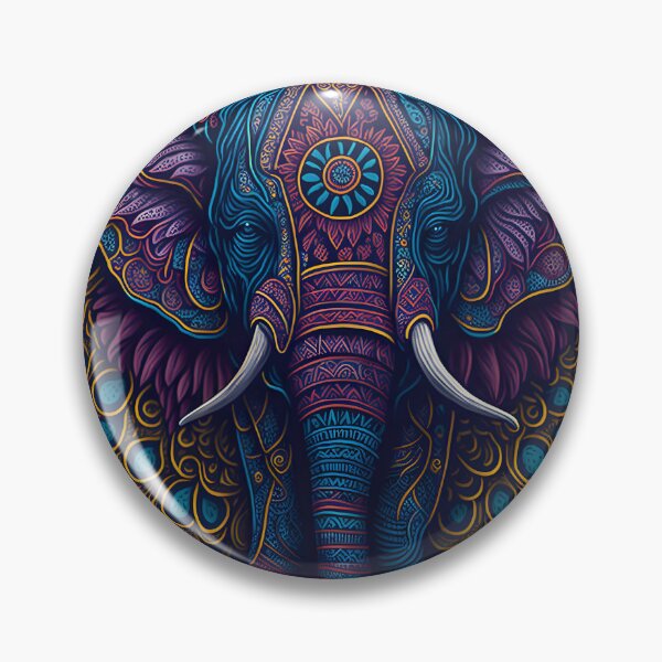 Item preview, Traditional Mandala Elephant  designed and sold by ArtOfMandala.