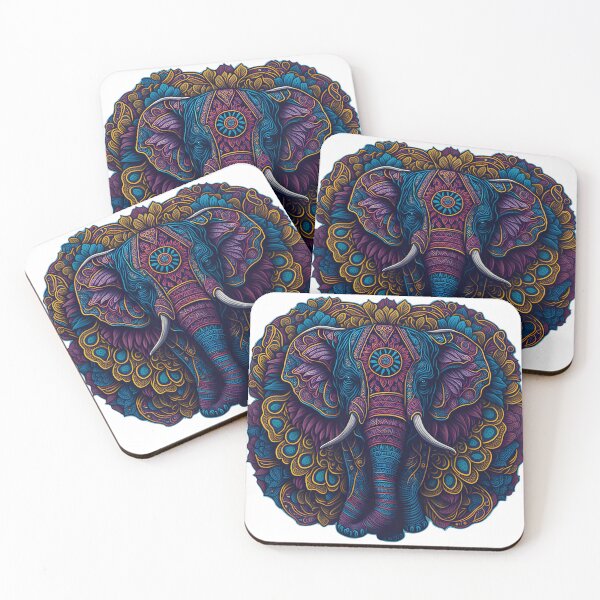 Item preview, Traditional Mandala Elephant  designed and sold by ArtOfMandala.