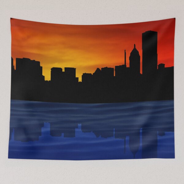 Item preview, Chicago city skyline prints,Chicago city scape,cityscape,Chicago panoramic,panoramic wall art, panoramic canvas designed and sold by eyesight4vision.