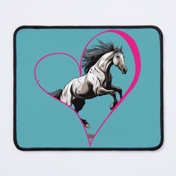 Item preview, Jumping Pony In A Heart designed and sold by HouseOfRosy.