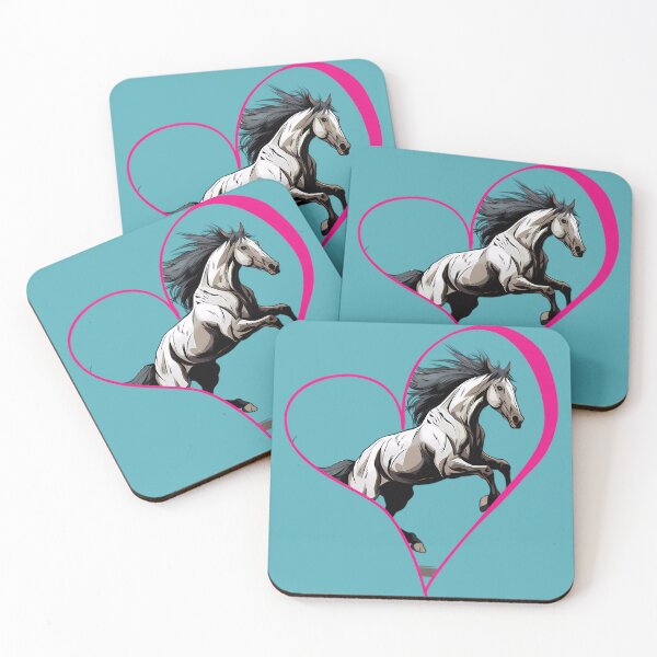 Item preview, Jumping Pony In A Heart designed and sold by HouseOfRosy.