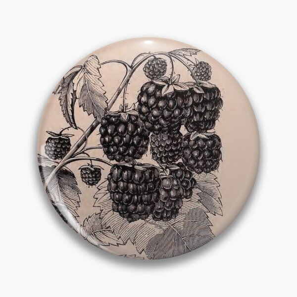 Item preview, Blackberry Vintage Illustration designed and sold by dooing-doodles.