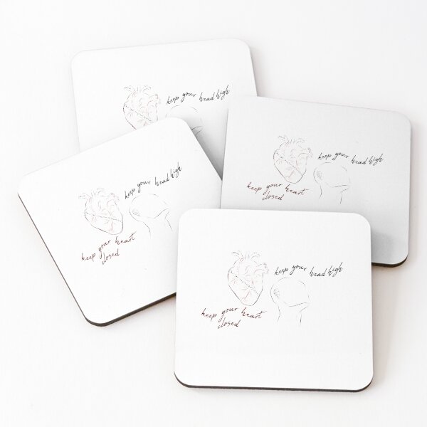 Item preview, Keep your head high, keep your heart closed designed and sold by roxykov.