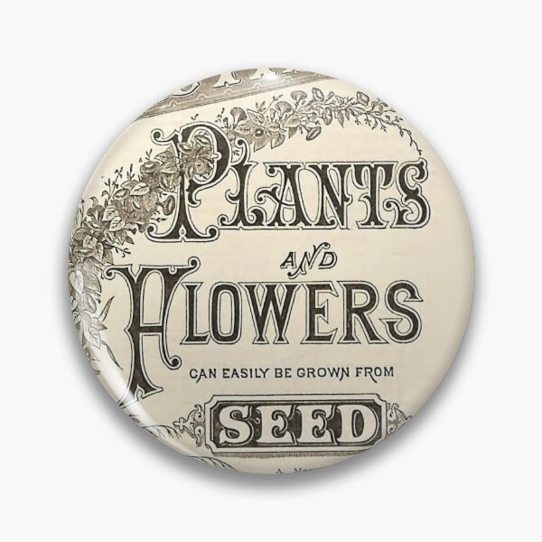 Item preview, Vintage Platnts and Flowers Seeds Advertisement designed and sold by dooing-doodles.