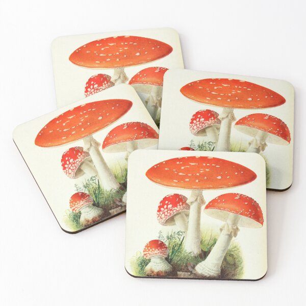 Item preview, Vintage Fly Agaric Toadstool Illustration designed and sold by dooing-doodles.