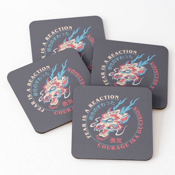 Item preview, Mighty Dragon - Fear vs Courage designed and sold by Monkey-Bar.
