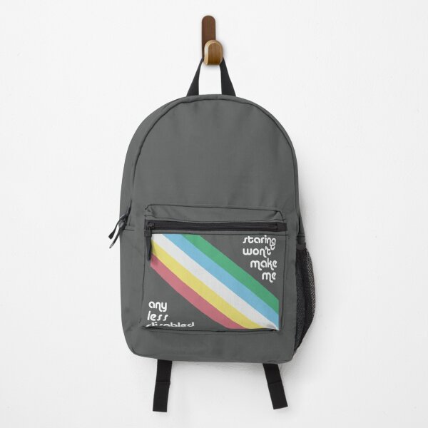 Item preview, Staring Wont Make Me Any Less Disabled Pride Flag designed and sold by harrifangs.