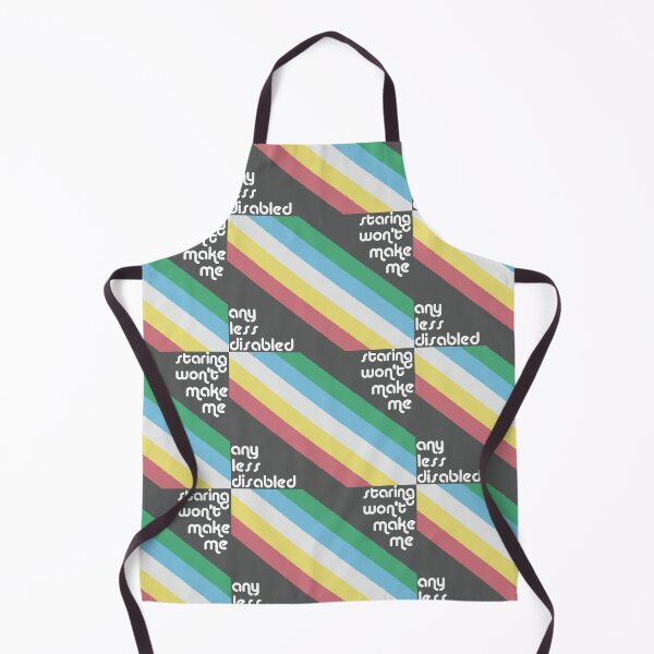 Item preview, Staring Wont Make Me Any Less Disabled Pride Flag designed and sold by harrifangs.