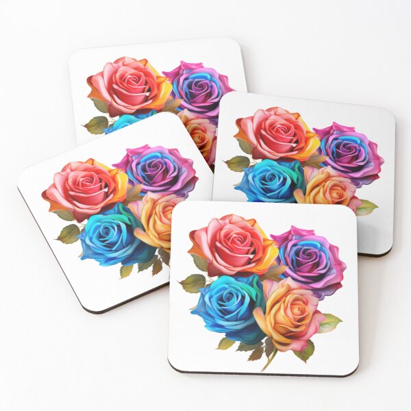 Item preview, Colorful roses designed and sold by Ashura-AI.