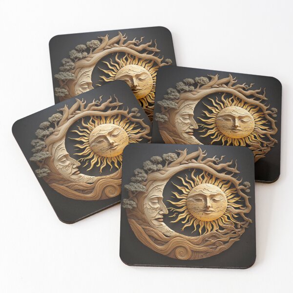 Item preview, Sun and Moon - Balance of Day and Night designed and sold by BeachBumPics.