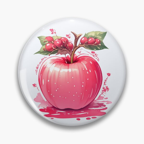 Item preview, Hot pink apple designed and sold by BacalhanzZz.