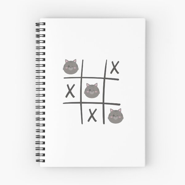 Item preview, Cute and adorable Kitty Cat Tic Tac Toe designed and sold by RunSumErrands.