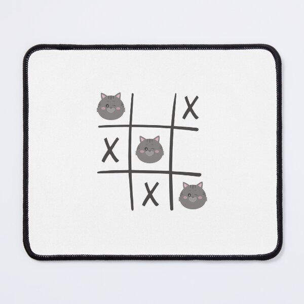 Item preview, Cute and adorable Kitty Cat Tic Tac Toe designed and sold by RunSumErrands.