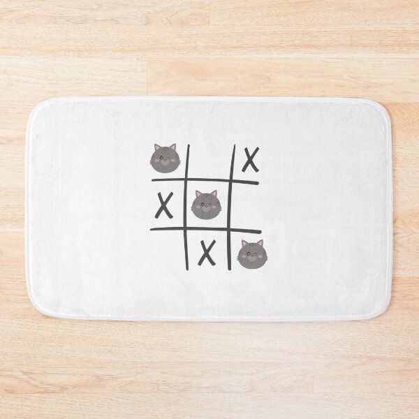 Item preview, Cute and adorable Kitty Cat Tic Tac Toe designed and sold by RunSumErrands.