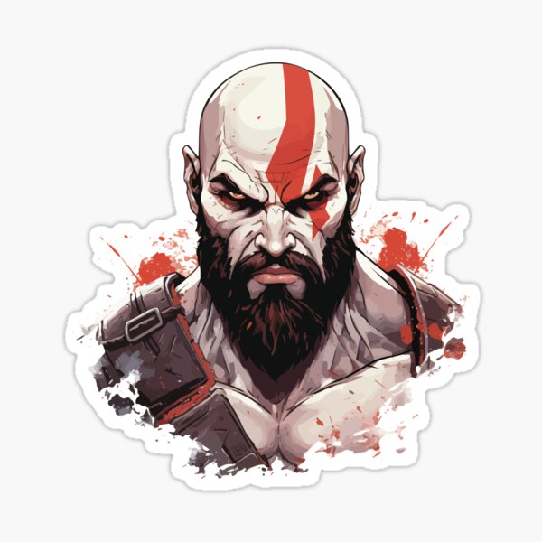 Vista previa del artículo con la obra «Kratos», diseñado y vendido por illusupply.
