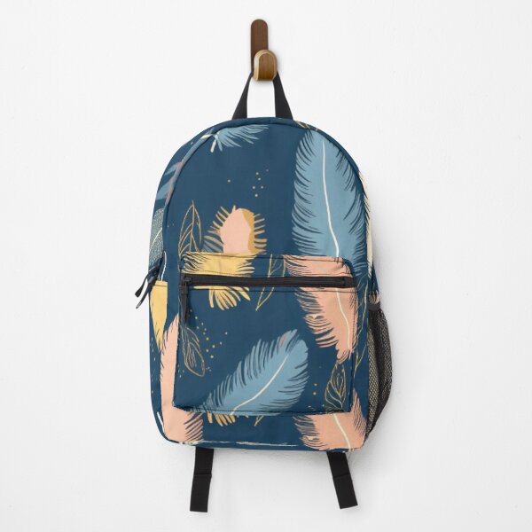 Item preview, Feathers - Teal, blush, navy, gray, gold 3 designed and sold by Highlandkings.