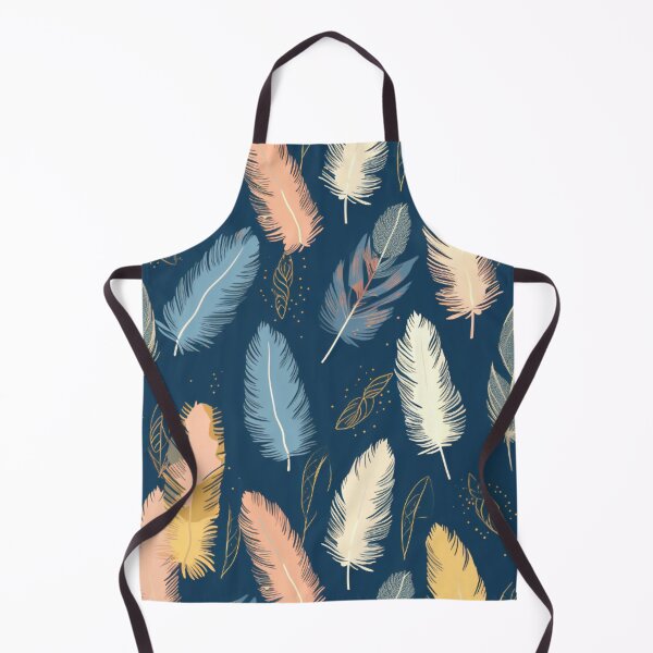 Item preview, Feathers - Teal, blush, navy, gray, gold 3 designed and sold by Highlandkings.
