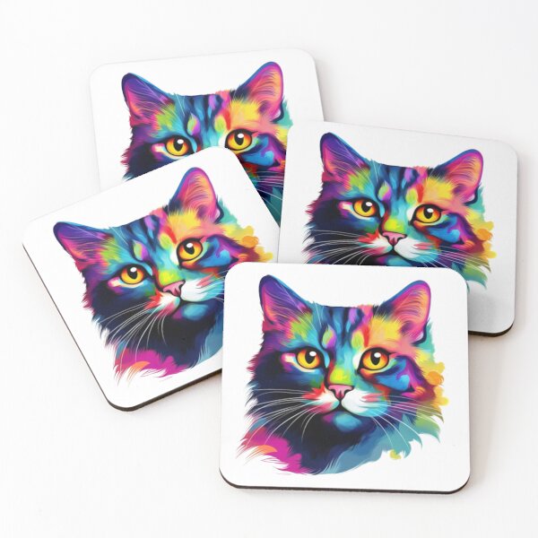 Item preview, Colorful Cat designed and sold by Ashura-AI.