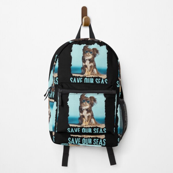 Item preview, COOL BEACH DOG - Save Our Seas, Dog Lover, Cool Puppy, Ocean Love, Top Dog designed and sold by Sun Sand & Sea Art.