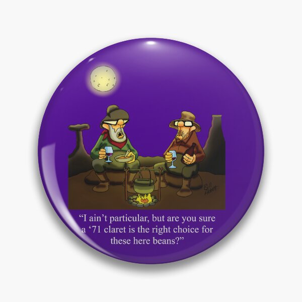 Item preview, Funny Spectickles Cowboy Wine Pairing Humor designed and sold by abbottoons.