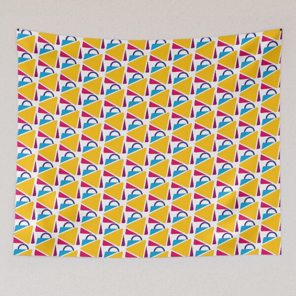 Item preview, Mosaic Shopping Bag With Up Arrow Icon Logo Design designed and sold by ilunilun7.